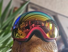 Skibrille Doppel-Glas Anti-Fog