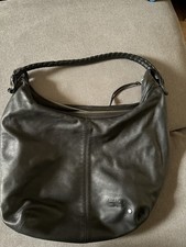 Sonia Rykiel Damen Hobobag Leder Schwarz