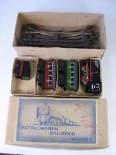 DDR Eisenbahn Spur S VEB Metallwaren Galvanik Weimar in OVP (BL)