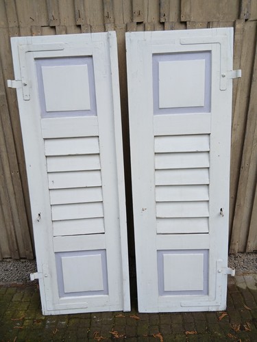 Paar fensterladen holz - 1,
