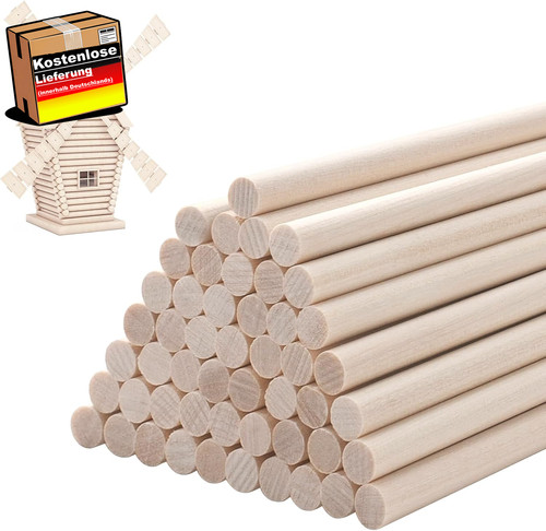 Stück holzstäbe 30cm x - holzstäbe,