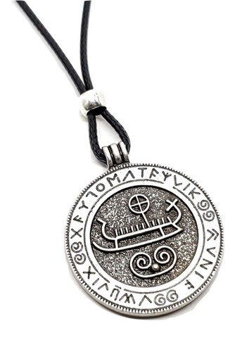 Viking longboat halskette leif - halskette,