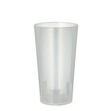 200 Mehrweg-Trinkbecher 0,3 l Ø 7 cm 13 cm transluzent unzerbrechlich Party