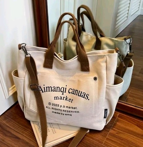 Damen schultertasche segeltuch - schultertasche,
