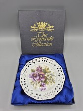 The Leonardo Collection Gitterteller in Schachtel, Stiefmütterchen Blumen