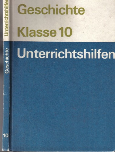 Ddr unterrichtshilfen - ddr,