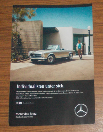 Seltene werbung mercedes - seltene,