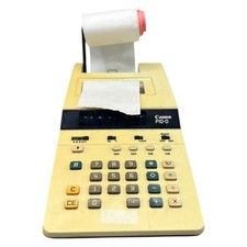 Canon P10-D Tischrechner Taschenrechner Elektronenrechner Druck 1980er Vintage