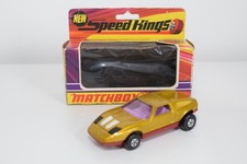 B92 1:36 MATCHBOX SPEED KINGS K-30 K30 K 30 MERCEDES-BENZ MET. GOLD NMIB RARE!