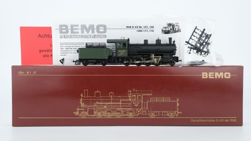 Bemo h0m 1290 117 dampflok - h0m,