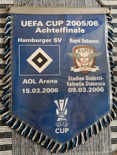 HSV Hamburger SV Wimpel UEFA-Pokal 2005 / 06