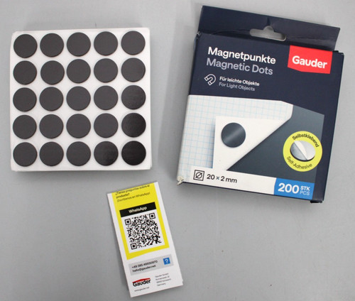 Gauder magnetische punkte - punkte, –