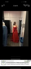 Abendkleid Abiye Rot Seide Gr M Nisan Kina Damen Kleid