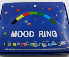 36 Mood Ringe mit Box  Ring  Präsentationsbox