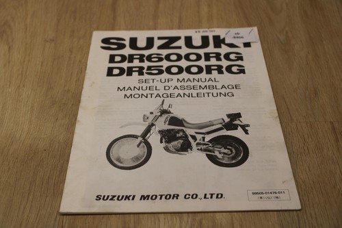 Suzuki dr600rg dr500rg - suzuki, dr600rg/dr500rg