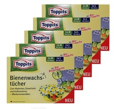 5x Toppits Bienenwachstücher