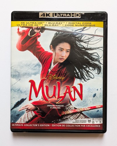 Mulan ultra blu ray - 4k,