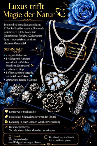 Luxuriöses 925 silber - 💎,