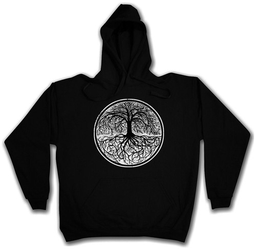 Hooded sweat yggdrasil - yggdrasil, i