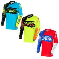 O'Neal Element Burnout Moto Cross Jersey Shirt Enduro Downhill Mountainbike MTB