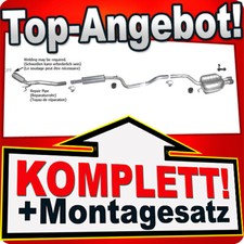 Auspuff für VOLKSWAGEN PASSAT