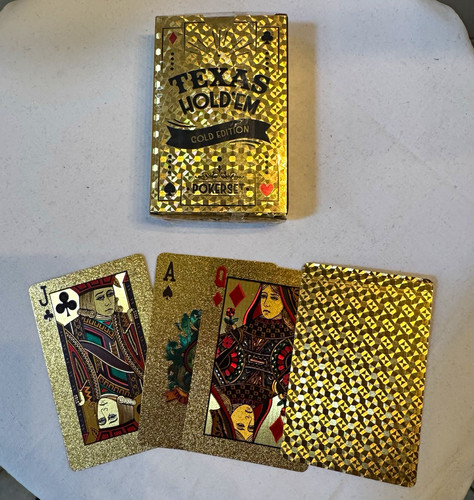 Poker karten gold - karten,