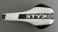 SELLE ROYAL STYX Fahrradsattel M1 / gebraucht / sehr guter Zustand weiss-schwarz