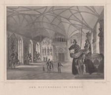 Erbach Odenw. Original Stahlstich Riegel 1883