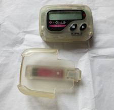 Telekom Scall XS Pager mit Halterung zum Anstecken