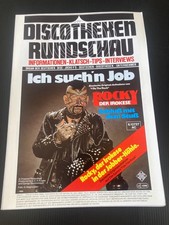Discotheken Rundschau 4/1980 ROCKY DER IROKESE Madness PETRY Roland Kaiser LOW