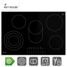 2. Wahl Glaskeramikkochfeld Slim-Designrahmen, 80 cm 9,3 kW 5 Zonen 9 Stufen