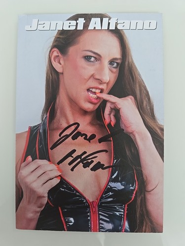 Janet alfano autogramm - janet,