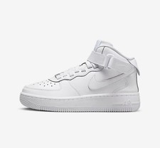 Nike Air Force 1 Mid EasyOn GS White Triple White  Sneaker Schuhe FN1193-111