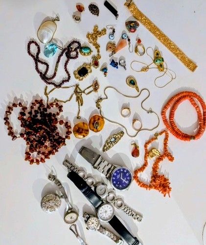 Schmuck konvolut nachlass - schmuck,