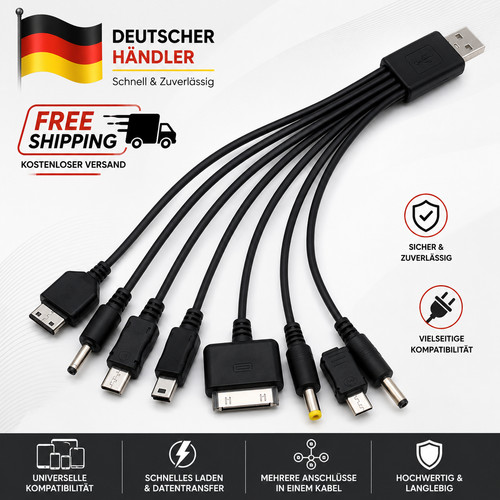 Universelles usb ladekabel - universelles,