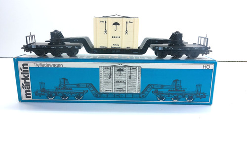 Märklin 4618 tiefladewagen - h0,