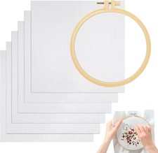 6 Stück 20x20cm Kreuzstich