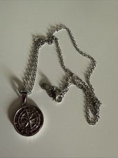 Craftd COMPASS PENDANT (SILVER) Kompass Anhänger Halskette