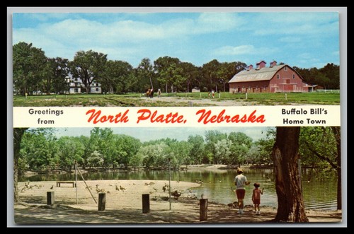 Ansichtskarte north platte - ansichtskarte,
