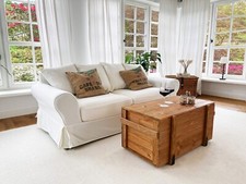 Truhe couchtisch holz massiv - truhe,