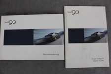 Saab 93 "incl. Cabrio" Betriebsanleitungen "MY 2006" Bedienungsanleitungen