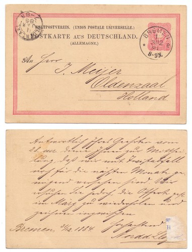 136474 ganzsache 8 - ganzsache,