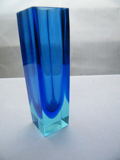 Murano Blockvase Sommerso