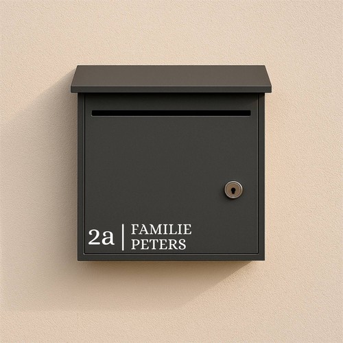 Aufkleber für briefkasten - für,