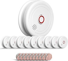 Ruan TSS913A Rauchmelder Feuermelder | 10 Jahre Lebensdauer | 10er Pack