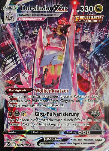 Pokemon karte duraludon - pokemon, vmax