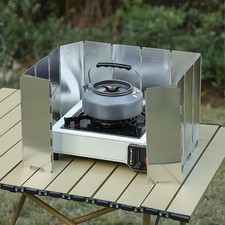 Campingkocher Windschutz