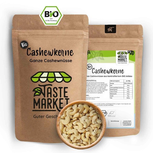 Bio cashewkerne - cashewkerne, |