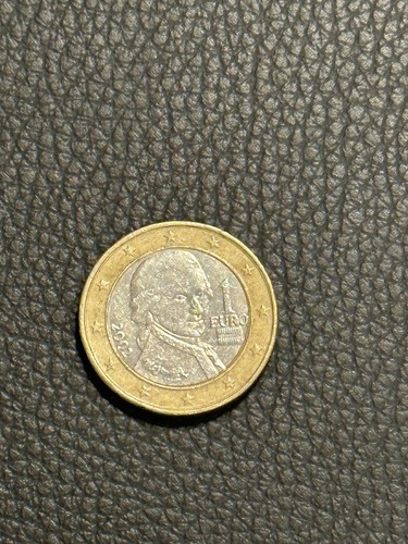 Euro münze 2002 - münze,