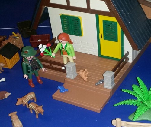 Playmobil 4207 forsthaus - , mit